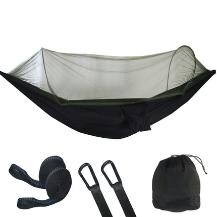 Fully Automatic Quick Opening Anti-mosquito Hammock Single/Double Camping No-hang Hammock