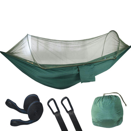 Fully Automatic Quick Opening Anti-mosquito Hammock Single/Double Camping No-hang Hammock