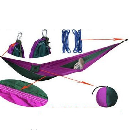 Camping Hammock-Camping Essentials Portable Hammock with Tree Strap for Outdoor Hiking and Traveling