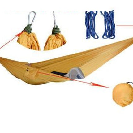 Camping Hammock-Camping Essentials Portable Hammock with Tree Strap for Outdoor Hiking and Traveling