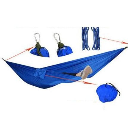 Camping Hammock-Camping Essentials Portable Hammock with Tree Strap for Outdoor Hiking and Traveling