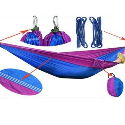 Camping Hammock-Camping Essentials Portable Hammock with Tree Strap for Outdoor Hiking and Traveling