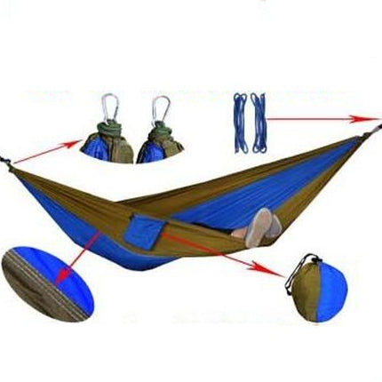 Camping Hammock-Camping Essentials Portable Hammock with Tree Strap for Outdoor Hiking and Traveling