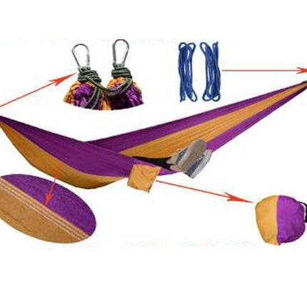 Camping Hammock-Camping Essentials Portable Hammock with Tree Strap for Outdoor Hiking and Traveling