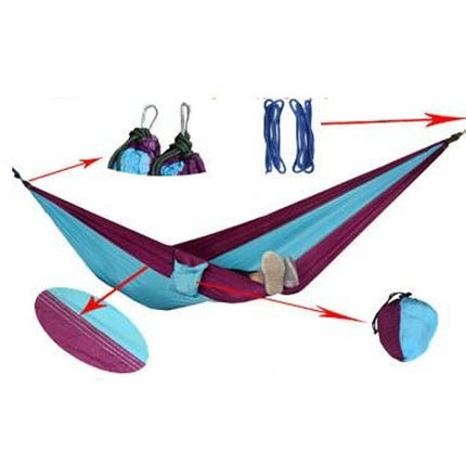 Camping Hammock-Camping Essentials Portable Hammock with Tree Strap for Outdoor Hiking and Traveling