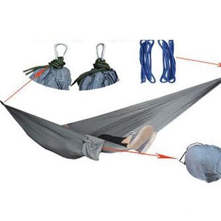 Camping Hammock-Camping Essentials Portable Hammock with Tree Strap for Outdoor Hiking and Traveling