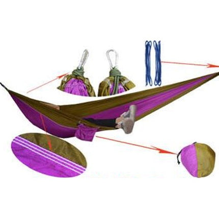 Camping Hammock-Camping Essentials Portable Hammock with Tree Strap for Outdoor Hiking and Traveling