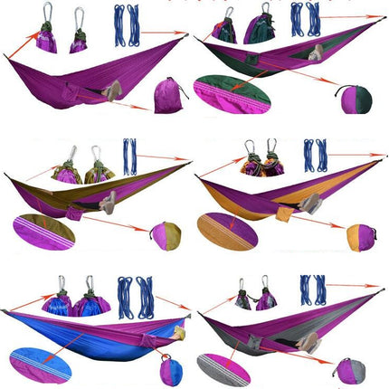 Camping Hammock-Camping Essentials Portable Hammock with Tree Strap for Outdoor Hiking and Traveling