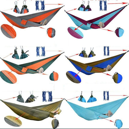 Camping Hammock-Camping Essentials Portable Hammock with Tree Strap for Outdoor Hiking and Traveling