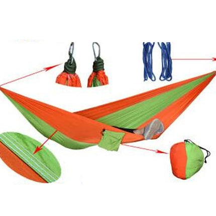 Ultralight Travel Camping Hammock Breathable Quick Dry Parachute Hammock for Outdoor Indoor Garden