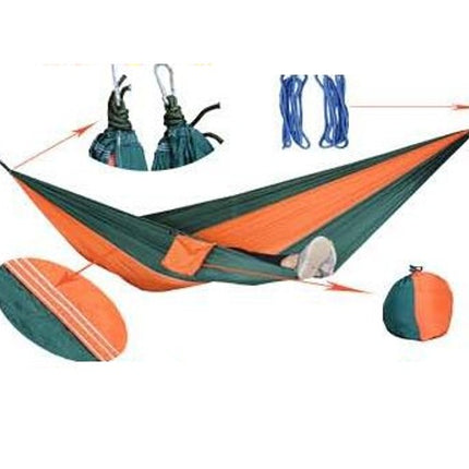 Ultralight Travel Camping Hammock Breathable Quick Dry Parachute Hammock for Outdoor Indoor Garden