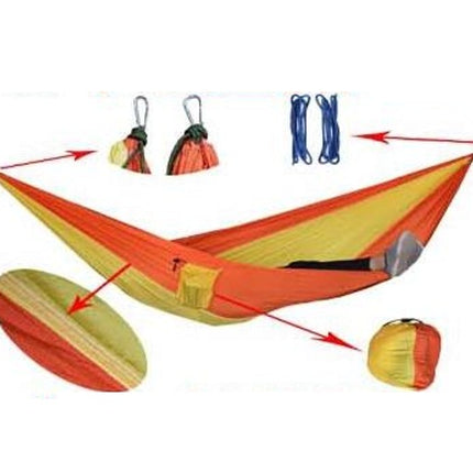 Ultralight Travel Camping Hammock Breathable Quick Dry Parachute Hammock for Outdoor Indoor Garden