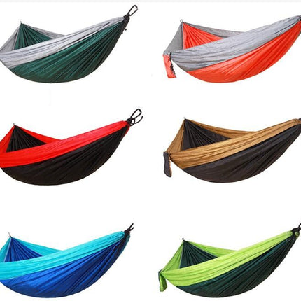 Ultralight Travel Camping Hammock-Breathable and Quick Drying Portable Parachute Cloth Hammock