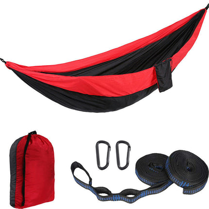 Ultralight Travel Camping Hammock-Breathable and Quick Drying Portable Parachute Cloth Hammock