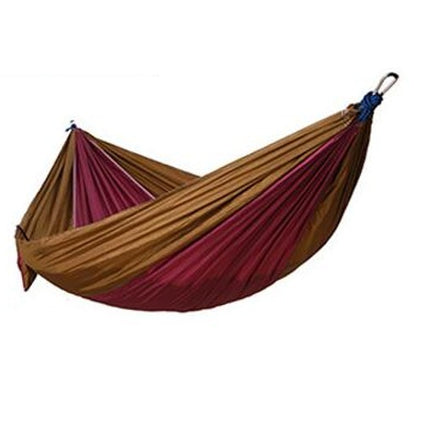 Single and Double Camping Dormitory Outdoor Leisure Parachute Fabric Hammock