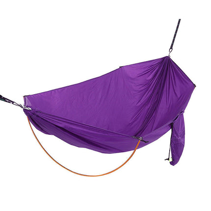 Anti Side Flip Hammock for Outdoor Nylon Waterproof Wilderness Leisure Camping Hammock