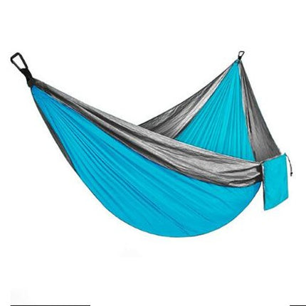 Camping Hammock-Portable Hammock Single or Double Camping Hammock for Outdoor, Indoor with Tree Str