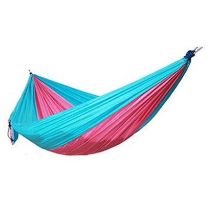 Camping Hammock-Portable Hammock Single or Double Camping Hammock for Outdoor, Indoor with Tree Str