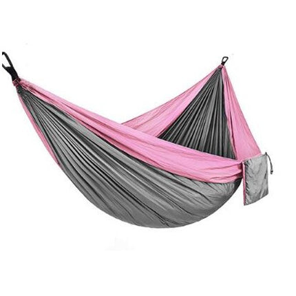 Camping Hammock-Portable Hammock Single or Double Camping Hammock for Outdoor, Indoor with Tree Str