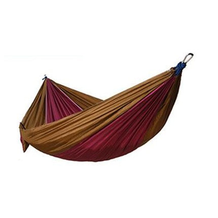 Hammock Portable Nylon Hammocks with Tree Straps Single Lightweigtht Hammock Swing for Outdoors