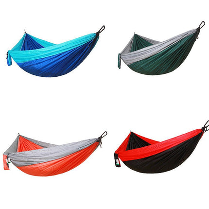 Ultralight Travel Camping Hammock 300kg Load Capacity, Breathable, Quick-drying Parachute Nylon Hammock