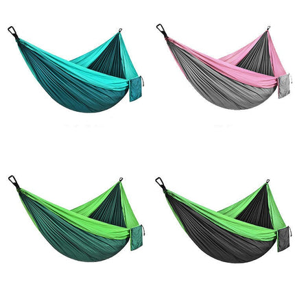 Ultralight Travel Camping Hammock 300kg Load Capacity, Breathable, Quick-drying Parachute Nylon Hammock