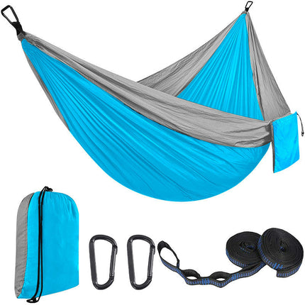 Ultralight Travel Camping Hammock 300kg Load Capacity, Breathable, Quick-drying Parachute Nylon Hammock