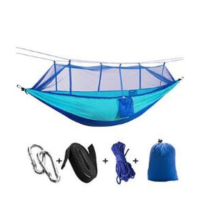 Camping Hammock with Mosquito Net - Ultra Lightweight Durable Double/Single Travel Hammock