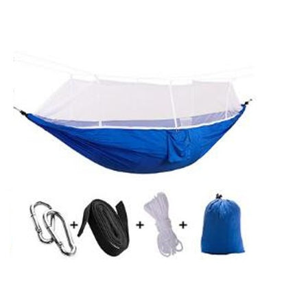 Camping Hammock with Mosquito Net - Ultra Lightweight Durable Double/Single Travel Hammock