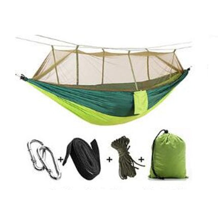 Camping Hammock with Mosquito Net - Ultra Lightweight Durable Double/Single Travel Hammock