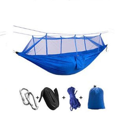 Camping Hammock with Mosquito Net - Ultra Lightweight Durable Double/Single Travel Hammock