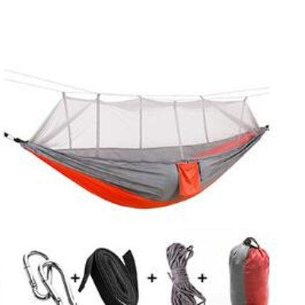 Camping Hammock with Mosquito Net - Ultra Lightweight Durable Double/Single Travel Hammock