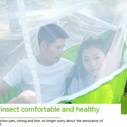 Camping Hammock with Mosquito Net - Ultra Lightweight Durable Double/Single Travel Hammock