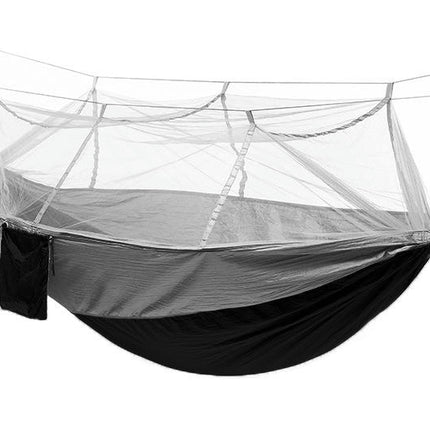 Camping Hammock with Mosquito Net-210T Quick-drying Parachute Nylon Lightweight Portable Travel Hammock