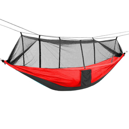 Camping Hammock with Mosquito Net-210T Quick-drying Parachute Nylon Lightweight Portable Travel Hammock