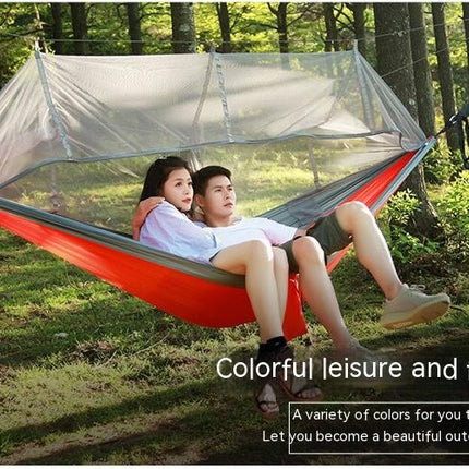 Outdoor Mosquito Net Hammock Camping with Mosquito Net Ultralight Nylon Double Camping Tent