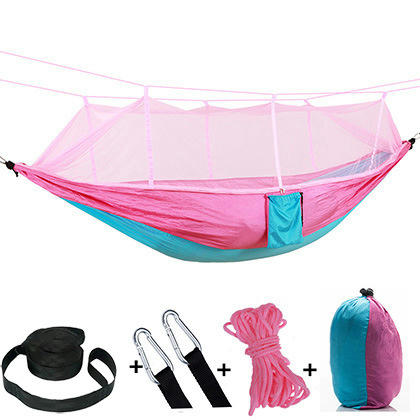 Outdoor Mosquito Net Hammock Camping with Mosquito Net Ultralight Nylon Double Camping Tent