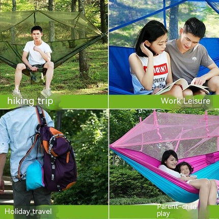 Outdoor Mosquito Net Hammock Camping with Mosquito Net Ultralight Nylon Double Camping Tent