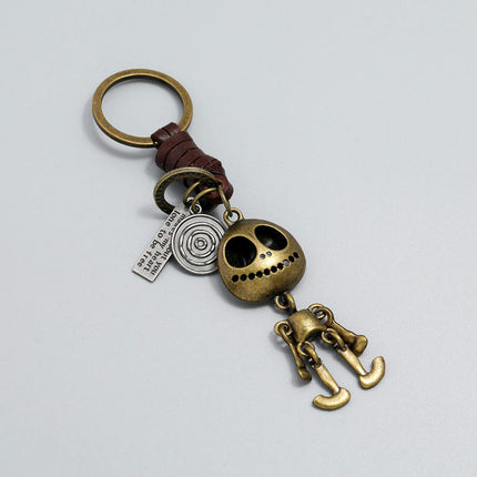 Skull Keychain Women's Keychain Men's Pendant Creative Pendant for Car Halloween