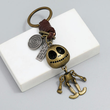 Skull Keychain Women's Keychain Men's Pendant Creative Pendant for Car Halloween