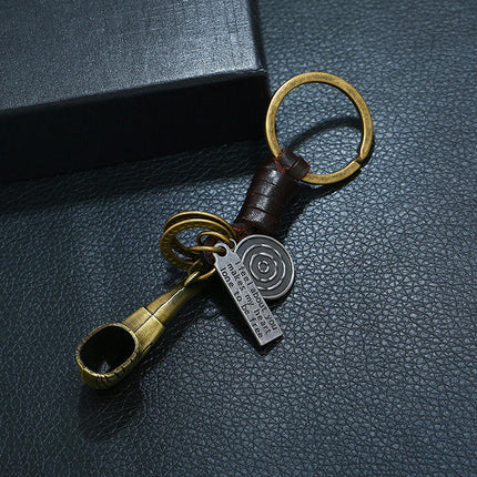 Keychains for Women Men Genuine Leather Key Holder Car Keychains package Key Chain