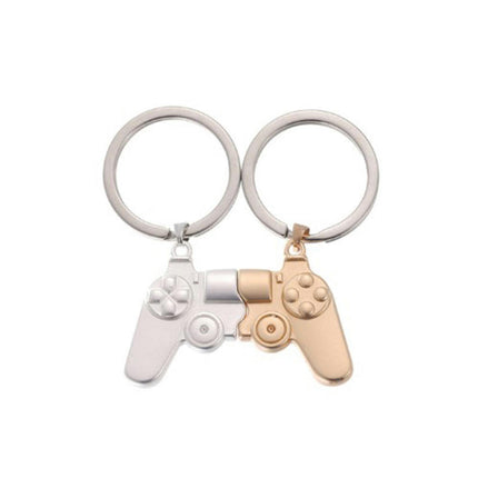 2 Pieces Couple Keychain Key Chains couple key chain bag pendant Pendant Keyrings