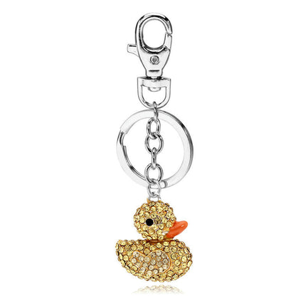 Crystal Keychains Cute Purse Charms Car Key Chains Bag Accessories for Women Pendant Keyrings