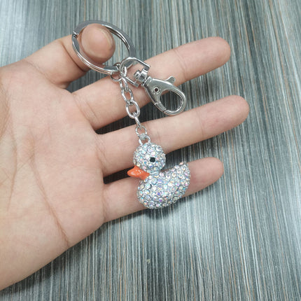 Crystal Keychains Cute Purse Charms Car Key Chains Bag Accessories for Women Pendant Keyrings