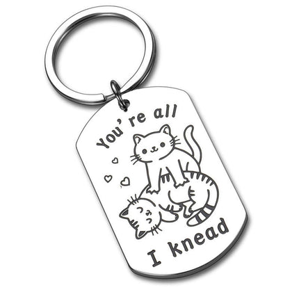 Cat Keychains for Women Purse Charms for Cute Pendant with Key Rings Car Key Chains Ring