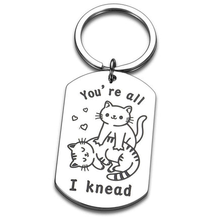 Cat Keychains for Women Purse Charms for Cute Pendant with Key Rings Car Key Chains Ring