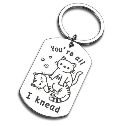 Cat Keychains for Women Purse Charms for Cute Pendant with Key Rings Car Key Chains Ring