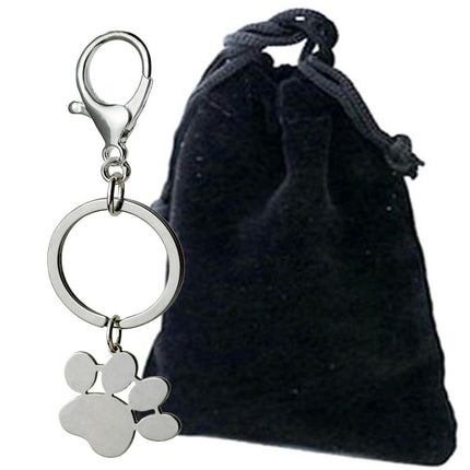 Keychain,Dog Cat Keychain Cute Paw Charm Keyring Cute Key Ring for Bag Accessory