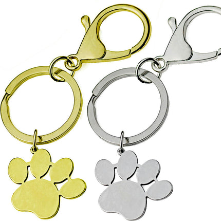 Keychain,Dog Cat Keychain Cute Paw Charm Keyring Cute Key Ring for Bag Accessory