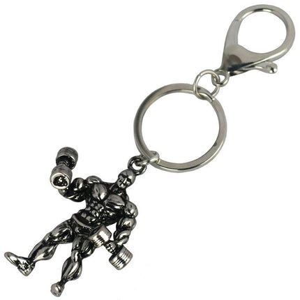 Metal Keychain Sports Fitness Key Chain Pendant Key Chains Jewelry Key Ring for Bag Accessory